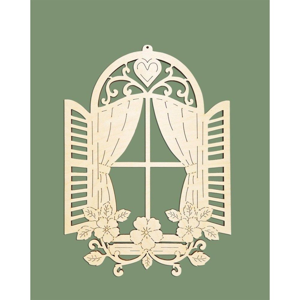 Fensterbild Blumenfenster